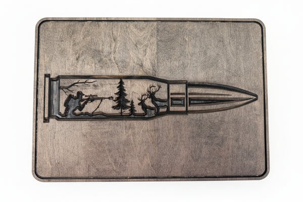 Bullet Shown in Ebony