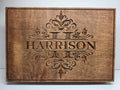 Personalized Family Name Gun Box