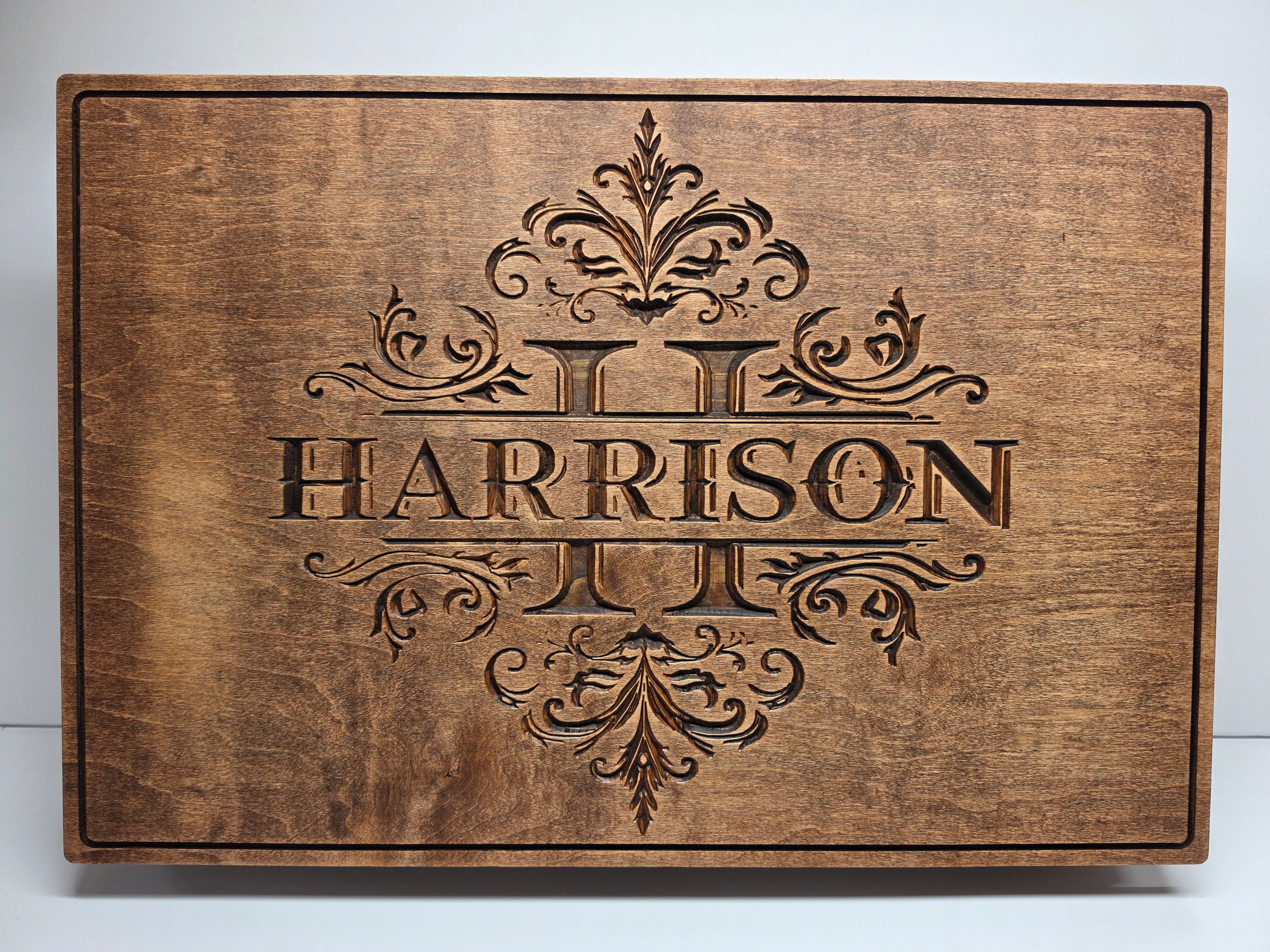Personalized Family Name Gun Box