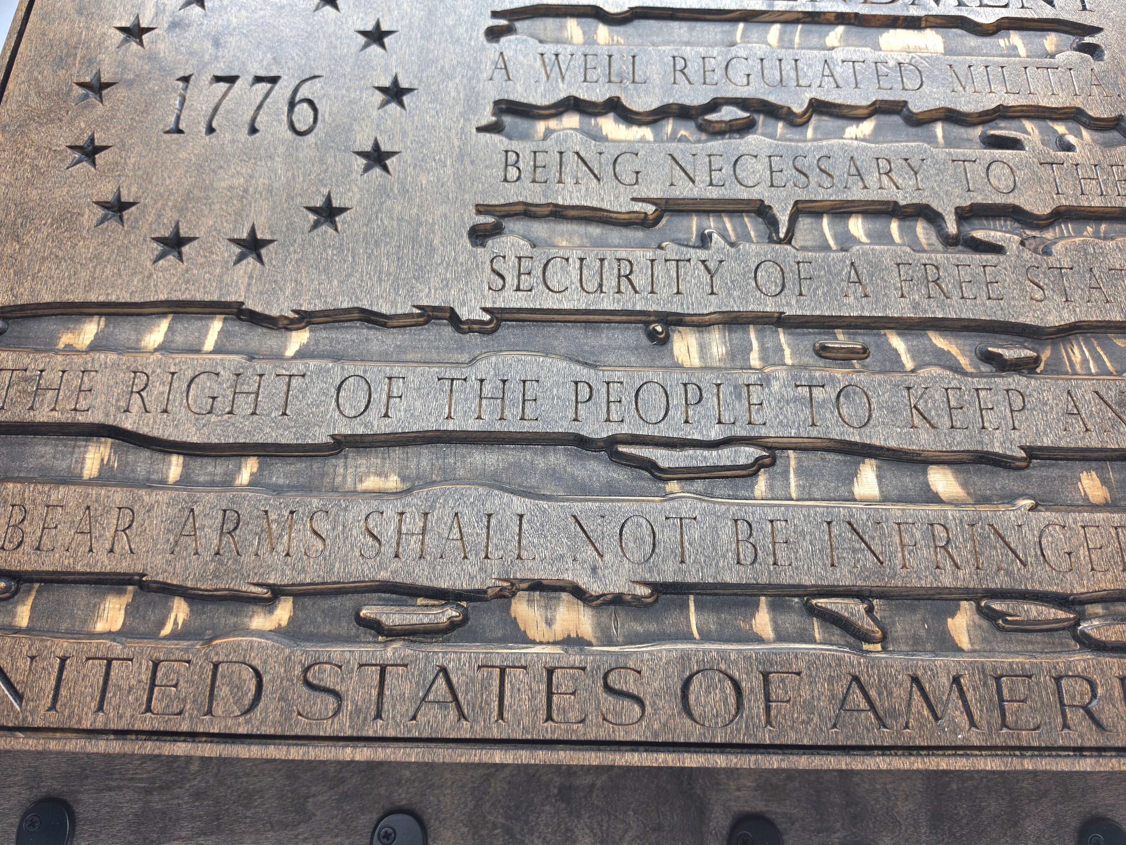1776 Second Amendment in Espresso
