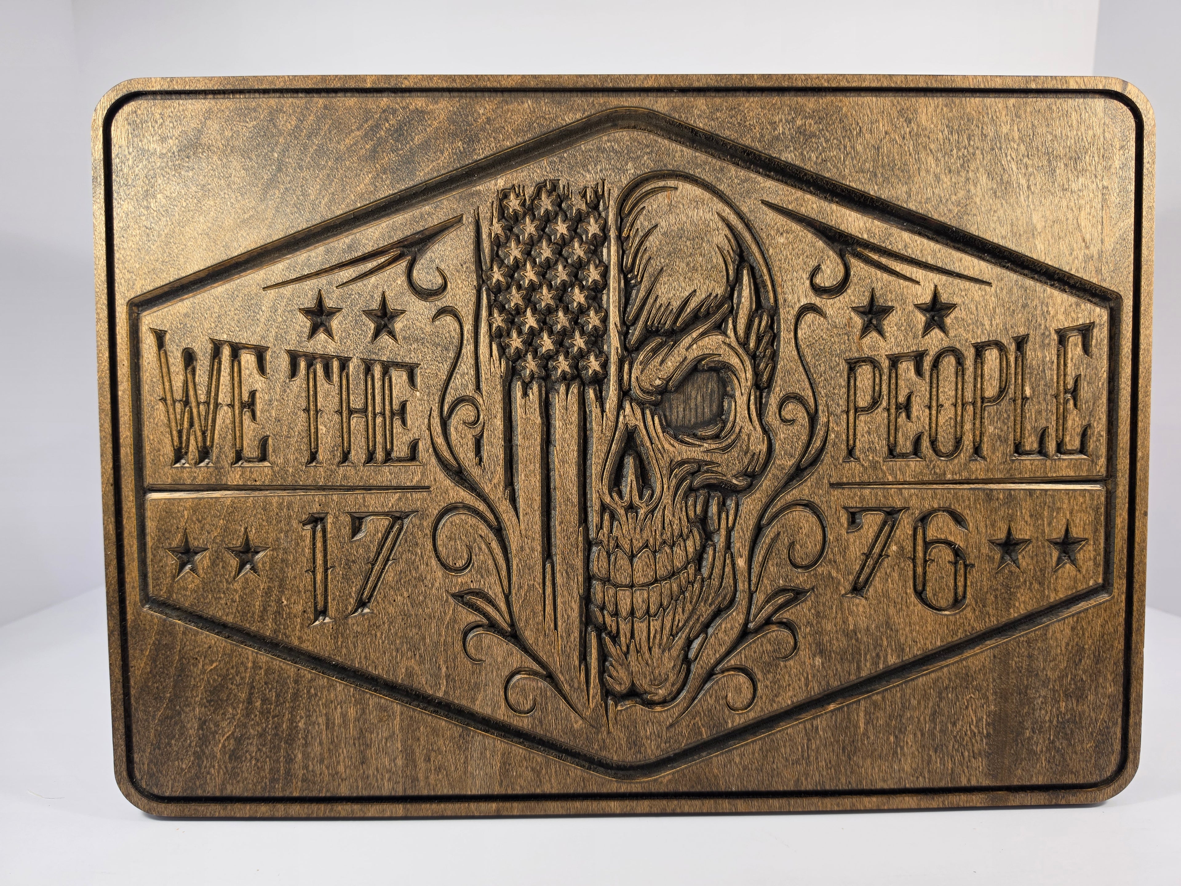 We The People shown in Jacobean