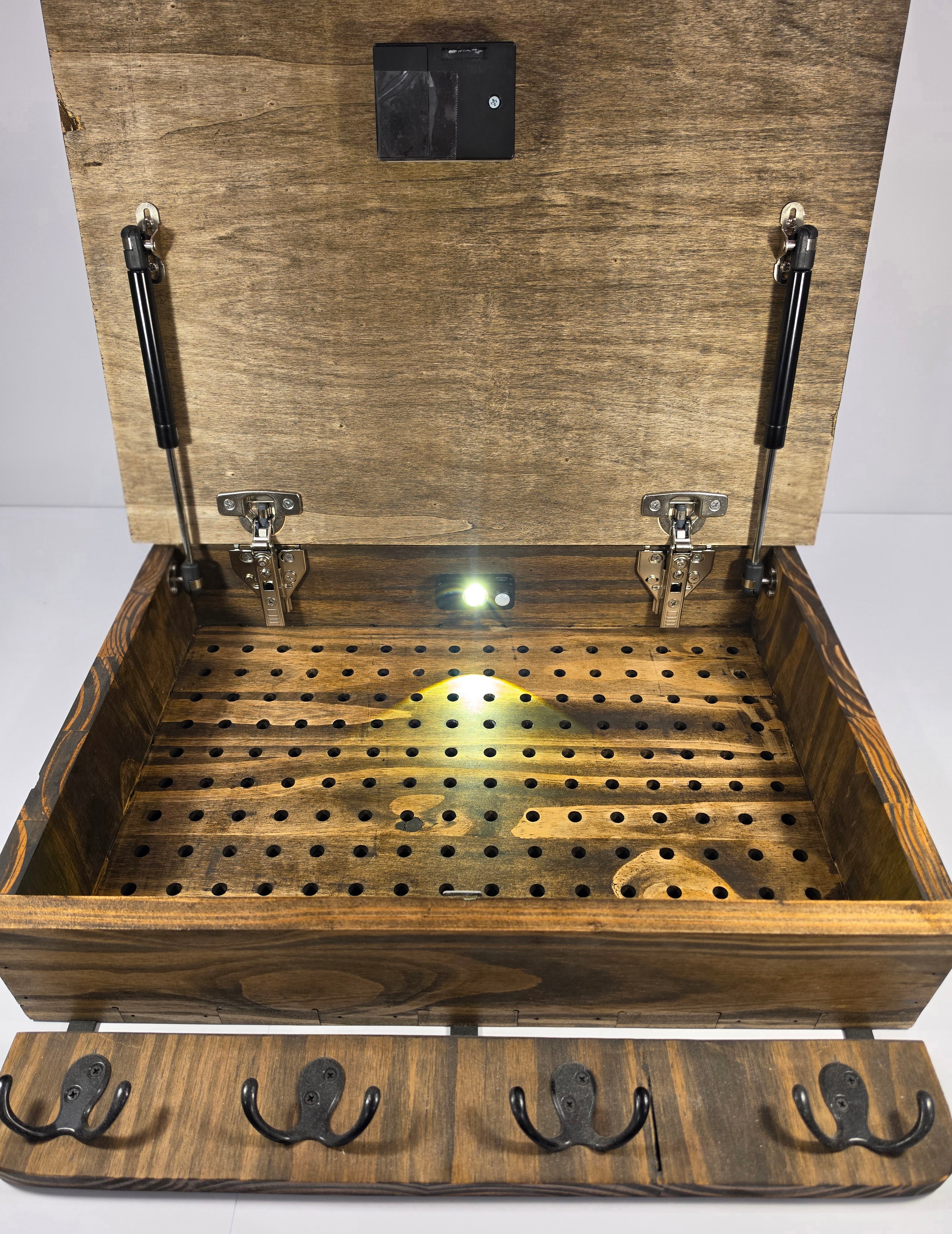 1776 Second Amendment Box Shown with Rack
