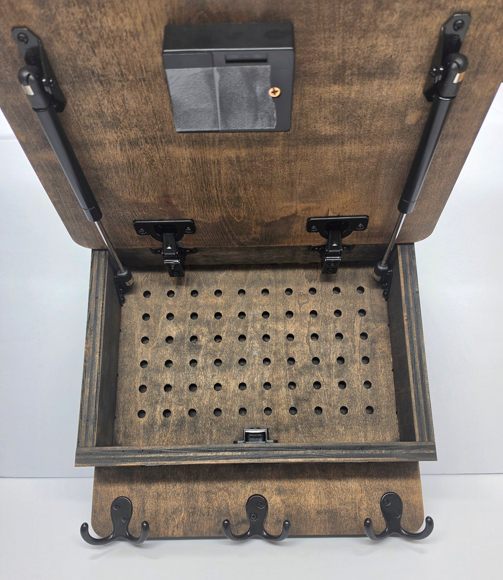 We The People Skull 1776 with rack in Jacobean