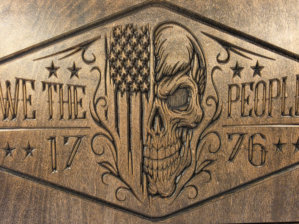 We The People shown in Jacobean
